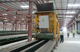 India: production plant for railway sleepers
